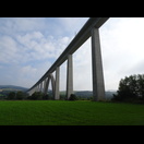 Unser Radweg verläuft nicht so geradlinig wie die Bahntrasse